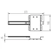 DIN-sín adapter TS KMCCB200/250 DIN DB18 Kanlux IDEAL