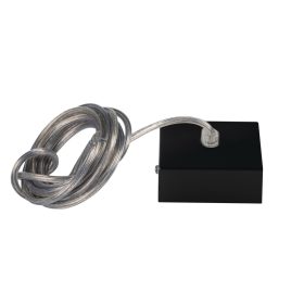 2,5 m-es LED lineáris lámpatesthez, fekete, ALIN Kanlux