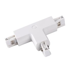   T-csatlakozó belső gyűjtősínekhez 16A Fehér TEAR Kanlux