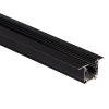 3 áramkörű sín, süllyesztett, 2m, fekete, TEAR KANLUX