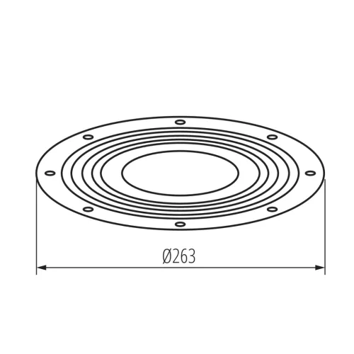 Lencse magas öbölvilágításhoz HB PRO HBPH LENS 60° 200W KANLUX