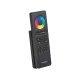 Távirányító RGB CCT LED szalagvezérlőhöz, fekete, 4 zónás, 1,5 V-os elemmel, REMOTE, Kanlux