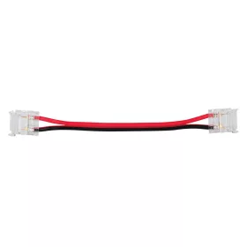   LED szalag csatlakozó egyoldalas klipsz P8 14.1cm 12-24V CON Kanlux 10db.