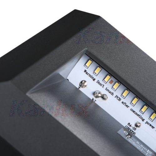 Felületre szerelhető fali lámpatest CROTO LED szürke 1.1W 30lm 6500K hideg 230V Kanlux