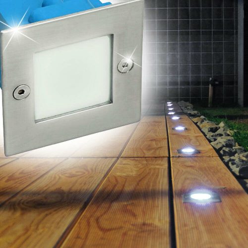 Süllyesztett LED lépcső világítás TAXI SMD L 0.6W 10lm 4000K Semleges 230V Kanlux