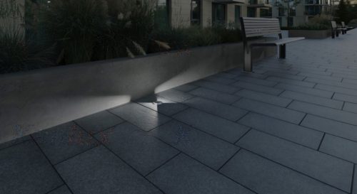 ROGER LED6 1W 6000-6500K IP66 Kanlux földre szerelhető lampatest