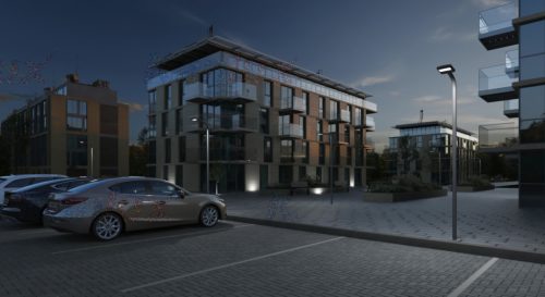 Parkoló LED lámpa 30W 3900lm 4000K semleges IP65 Kanlux