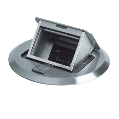 BIURO+ kerek alumínium padlódoboz KANLUX