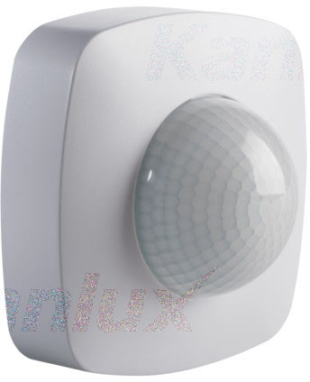 Mozgásérzékelő 3x PIR foglaltság érzékelő fehér SENTO IP20 Kanlux