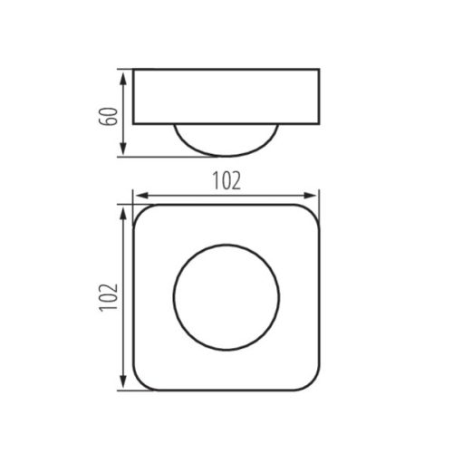 Mozgásérzékelő 3x PIR foglaltság érzékelő fehér SENTO IP20 Kanlux