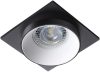 Négyzet alakú halogén mennyezeti lámpatest SIMEN MR16 GU10 fekete-fehér Kanlux