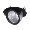 Süllyesztett LED mennyezeti lámpa HIMA DOWNLIGHT 23W 4000K 2510lm fekete KANLUX