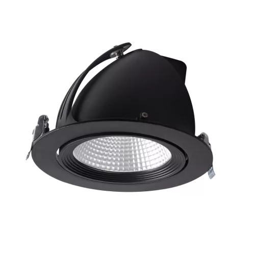 Süllyesztett LED mennyezeti lámpa HIMA DOWNLIGHT 23W 4000K 2510lm fekete KANLUX