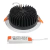 LED mennyezeti lámpa süllyesztett TIBERI PRO DOWNLIGHT 40W 4000K 4200lm IP44 fehér KANLUX