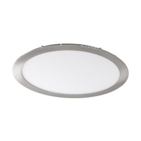   LED mennyezeti lámpa süllyesztett ROUNDA DOWNLIGHT 24W 4000K 1700lm IP44 Nikkel KANLUX