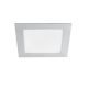 Süllyesztett LED mennyezeti lámpa KATRO DOWNLIGHT 12W 4000K 660lm IP44 Négyzet Ezüst KANLUX