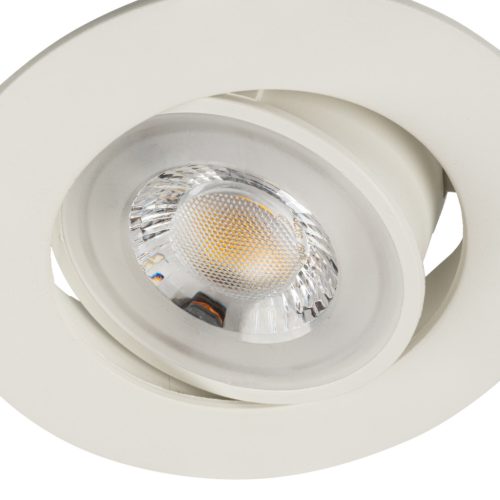 Mennyezeti süllyesztett LED lámpa FIZU DOWNLIGHT 4.8W 3000K IP20 Mozgatható Fehér KANLUX