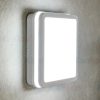 Négyzet alakú LED kerti mennyezeti lámpa 24W 2060lm 26cm BENO KANLUX