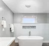 Mennyezeti LED fali lámpa ERTON 2xE27 15W IP44 33cm Fehér KANLUX