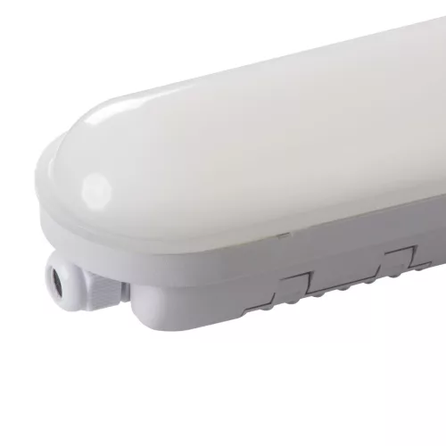 Hermetikus porálló LED lámpatest FUTURIO OPL 9400lm 73W IP65 148cm szürke KANLUX