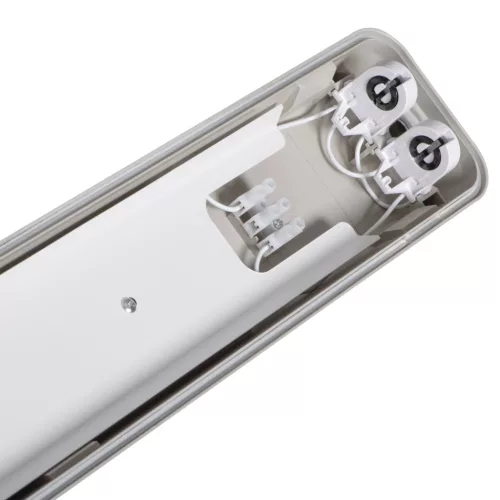 Hermetikus porálló LED lámpatest DICHT PI 2x G13 IP65 36W szürke 127cm KANLUX