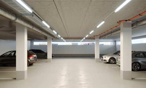 Hermetikus porálló dicht LED lámpatest 60cm 18W semleges fehér 4000K IP65