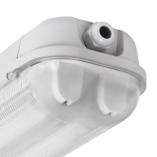 Hermetic Dustproof Fixture MAH PLUS 2x G13 58W IP65 157cm szürke KANLUX-hoz