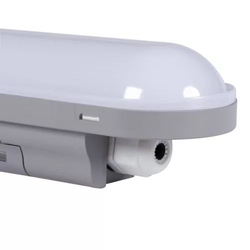 Hermetikus porálló LED lámpatest DICHT 48W IP65 szürke 150cm KANLUX