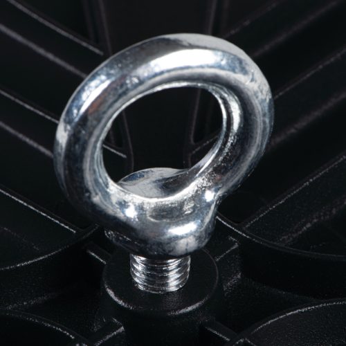 Ipari lámpa LED lámpatest HB UFO HIGH BAY 100W 10000lm IP65 4000K Fekete KANLUX