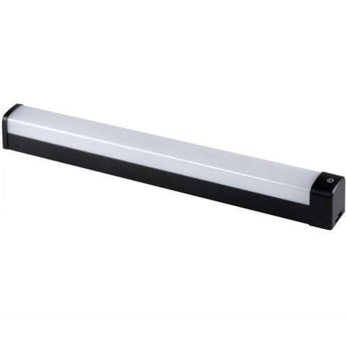 LED fali és mennyezeti lámpa fürdőszobai lámpatest kapcsolóval 20W 4000K IP44 80cm fekete KANLUX