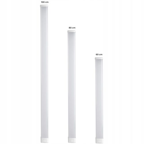 LED fali és mennyezeti lámpa fürdőszobai lámpatest kapcsolóval 23W 4000K IP44 100cm fehér KANLUX