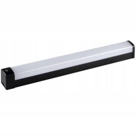   LED fali és mennyezeti lámpa fürdőszobai lámpatest kapcsolóval 23W 4000K IP44 100cm fekete KANLUX