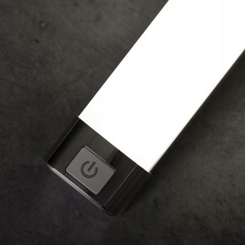 LED fali és mennyezeti lámpa fürdőszobai lámpatest kapcsolóval 23W 4000K IP44 100cm fekete KANLUX