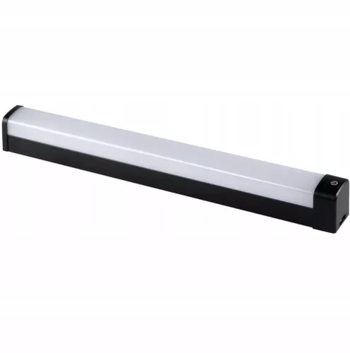 LED fali és mennyezeti lámpa fürdőszobai lámpatest kapcsolóval 23W 4000K IP44 100cm fekete KANLUX