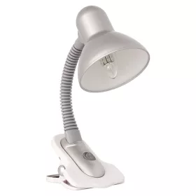   Asztali lámpa LED E27 SUZI HR-60-SR ON CLIP-hez, ezüst Kanlux