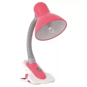   Asztali lámpa LED E27-hez SUZI HR-60-PK rózsaszín KLIPSZEL Kanlux