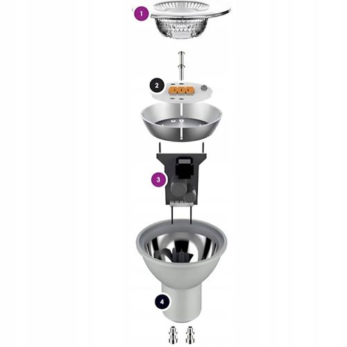 IQ izzó - LED GU10 4.5W 355lm 4000K Semleges 110° KANLUX