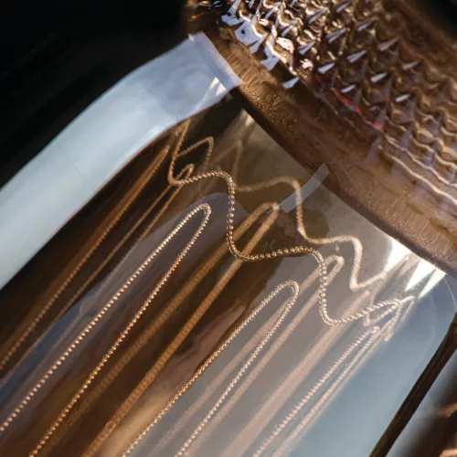 LED izzó ST64 E27 4W 200lm 1800K meleg izzószál borostyán KANLUX