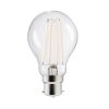 LED izzó B22 Edison A60 7W = 60W 806lm 2700K Meleg, szabályozható fényerejű, átlátszó XLEDIMW Filament Kanlux