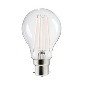   LED izzó B22 Edison A60 7W = 60W 806lm 2700K Meleg, szabályozható fényerejű, átlátszó XLEDIMW Filament Kanlux