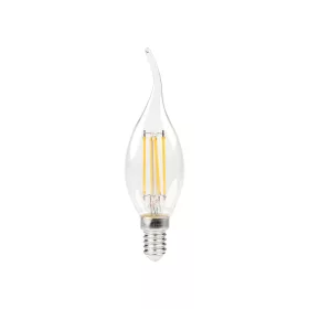   LED izzó E14 Edison C35 3.4W = 40W 470lm 2700K Meleg, átlátszó XLED Filament Kanlux