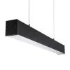 Függesztett mennyezeti lámpa, lineáris LED lámpatest T8 G13 18W 60cm, fekete, ALIN Kanlux