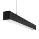 Függesztett mennyezeti lámpa, lineáris LED lámpatest T8 G13 18W 60cm, fekete, ALIN Kanlux