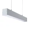 Függesztett mennyezeti lámpa, lineáris LED lámpatest, T8, G13, 18W, 60cm, ezüst, ALIN Kanlux
