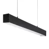 Függesztett mennyezeti lámpa, lineáris LED lámpatest, T8, G13, 36W, 120cm, fekete, ALIN Kanlux