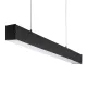 Függesztett mennyezeti lámpa, lineáris LED lámpatest, T8, G13, 36W, 120cm, fekete, ALIN Kanlux