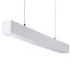 Függesztett mennyezeti lámpa, lineáris LED lámpatest, T8, G13, 58W, 150cm, fehér, ALIN Kanlux