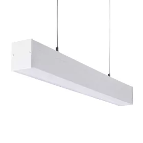   Függesztett mennyezeti lámpa, lineáris LED lámpatest, T8, G13, 18W, 60cm, fehér, AL, Kanlux