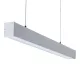 Mennyezeti függőlámpa, lineáris LED T8 G13, 36W, 120cm, ezüst színű, mennyezeti, AL, Kanlux