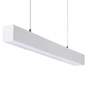   Függesztett mennyezeti lámpa, lineáris LED lámpatest, T8, G13, 58W, 150cm, fehér, AL, Kanlux